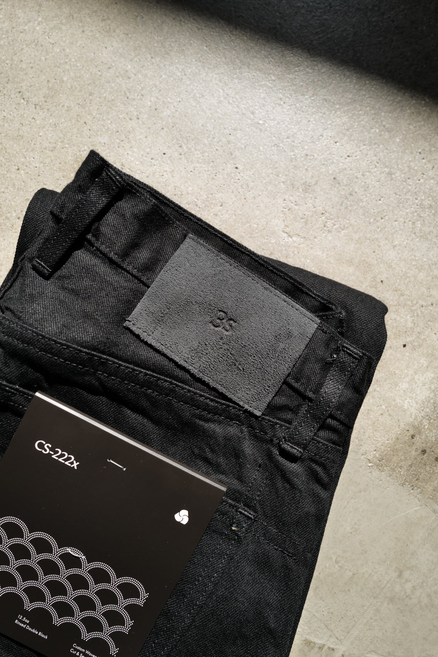 3sixteen - CS⁠-⁠222x Classic Straight ⁠-⁠ 12.5oz Lightweight Double Black Selvedge - Image 12