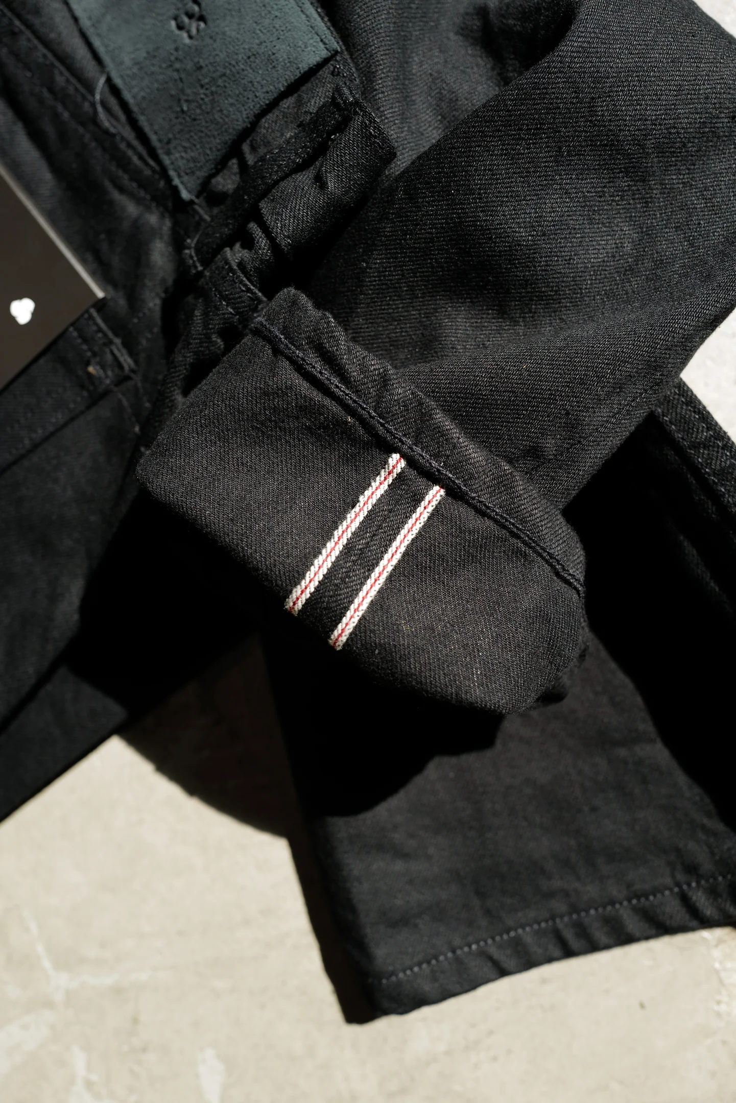 3sixteen - CS⁠-⁠222x Classic Straight ⁠-⁠ 12.5oz Lightweight Double Black Selvedge - Image 13