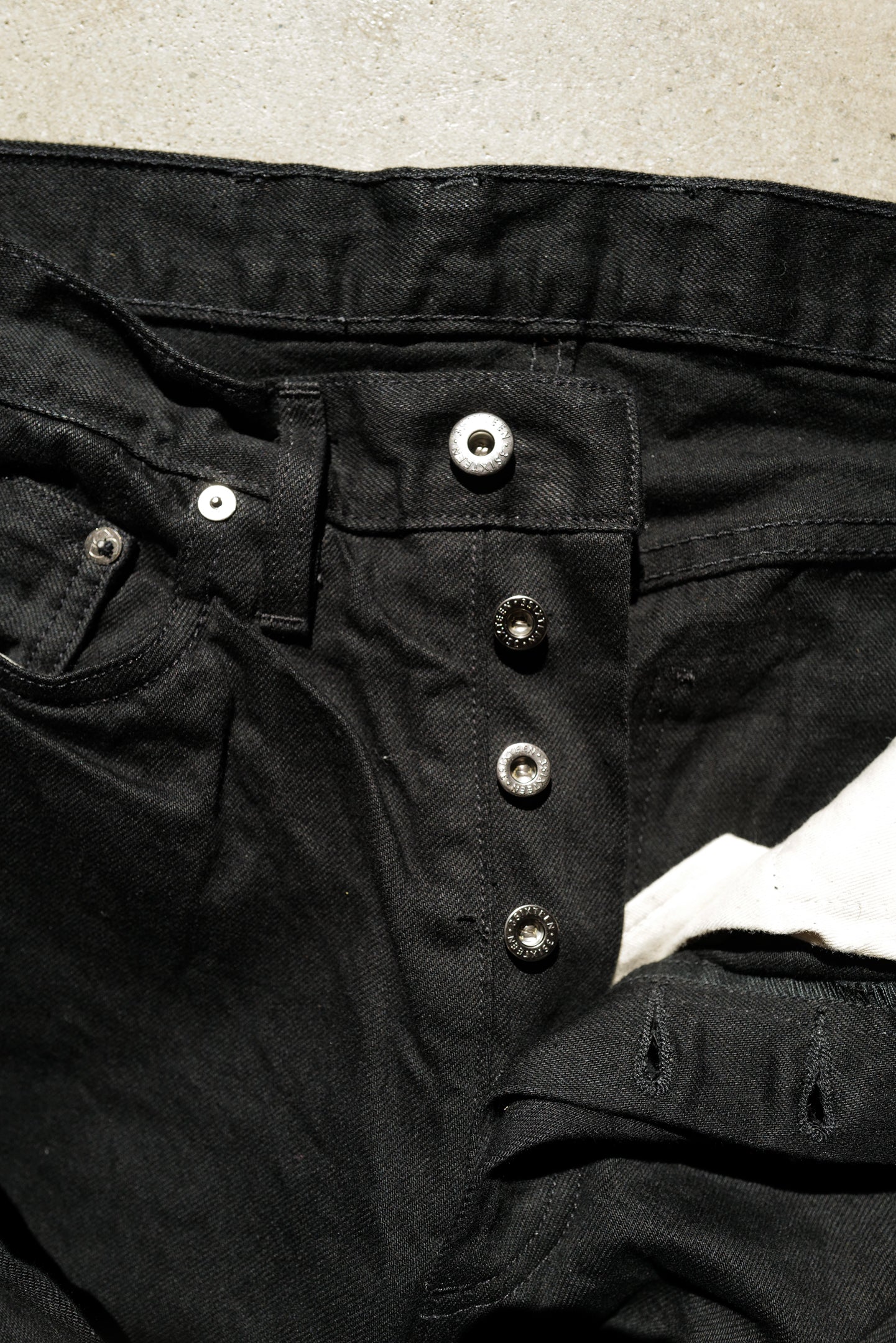 3sixteen - CS⁠-⁠222x Classic Straight ⁠-⁠ 12.5oz Lightweight Double Black Selvedge - Image 14