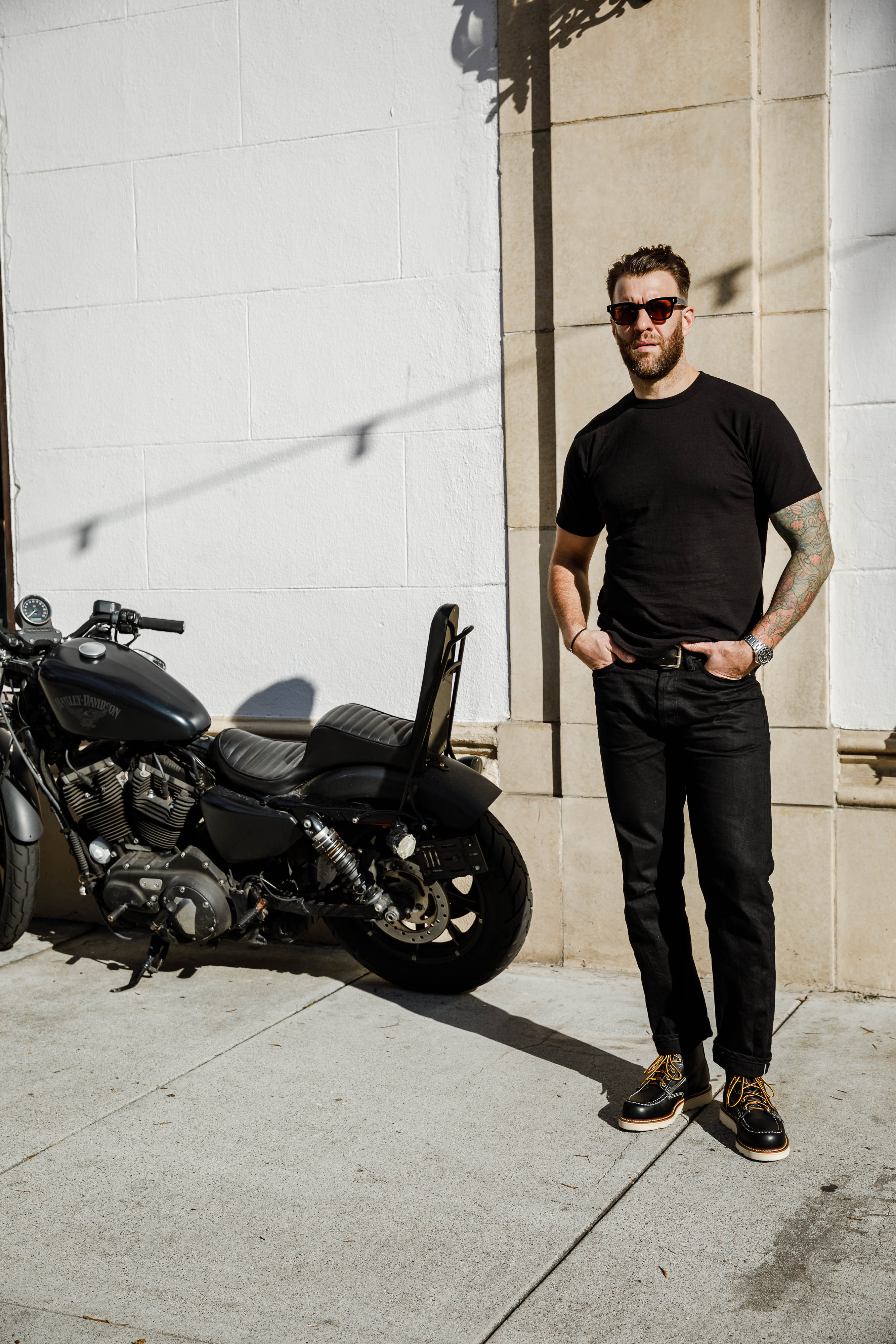 3sixteen - CS⁠-⁠222x Classic Straight ⁠-⁠ 12.5oz Lightweight Double Black Selvedge - Image 3