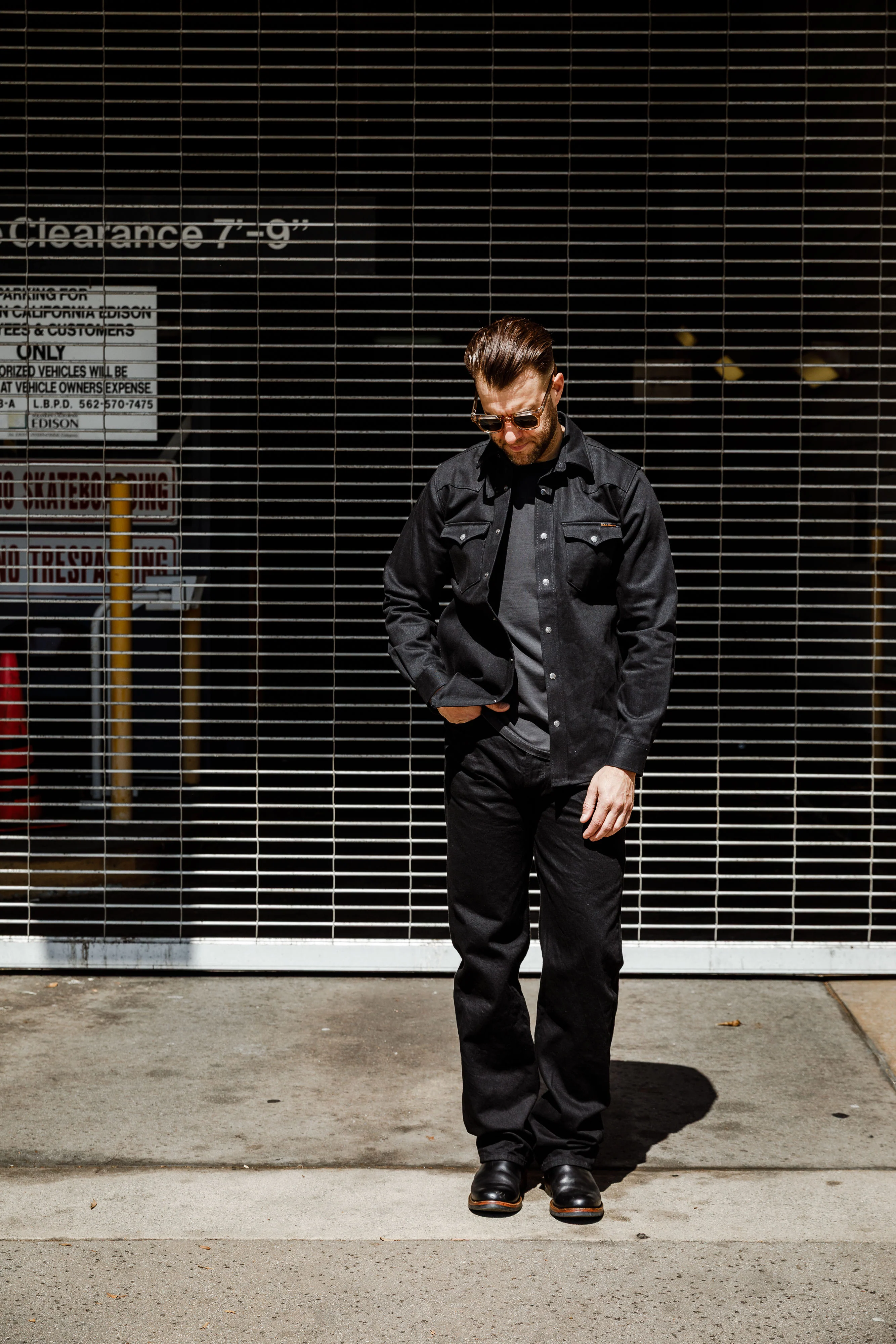 3sixteen - CS⁠-⁠222x Classic Straight ⁠-⁠ 12.5oz Lightweight Double Black Selvedge - Image 5