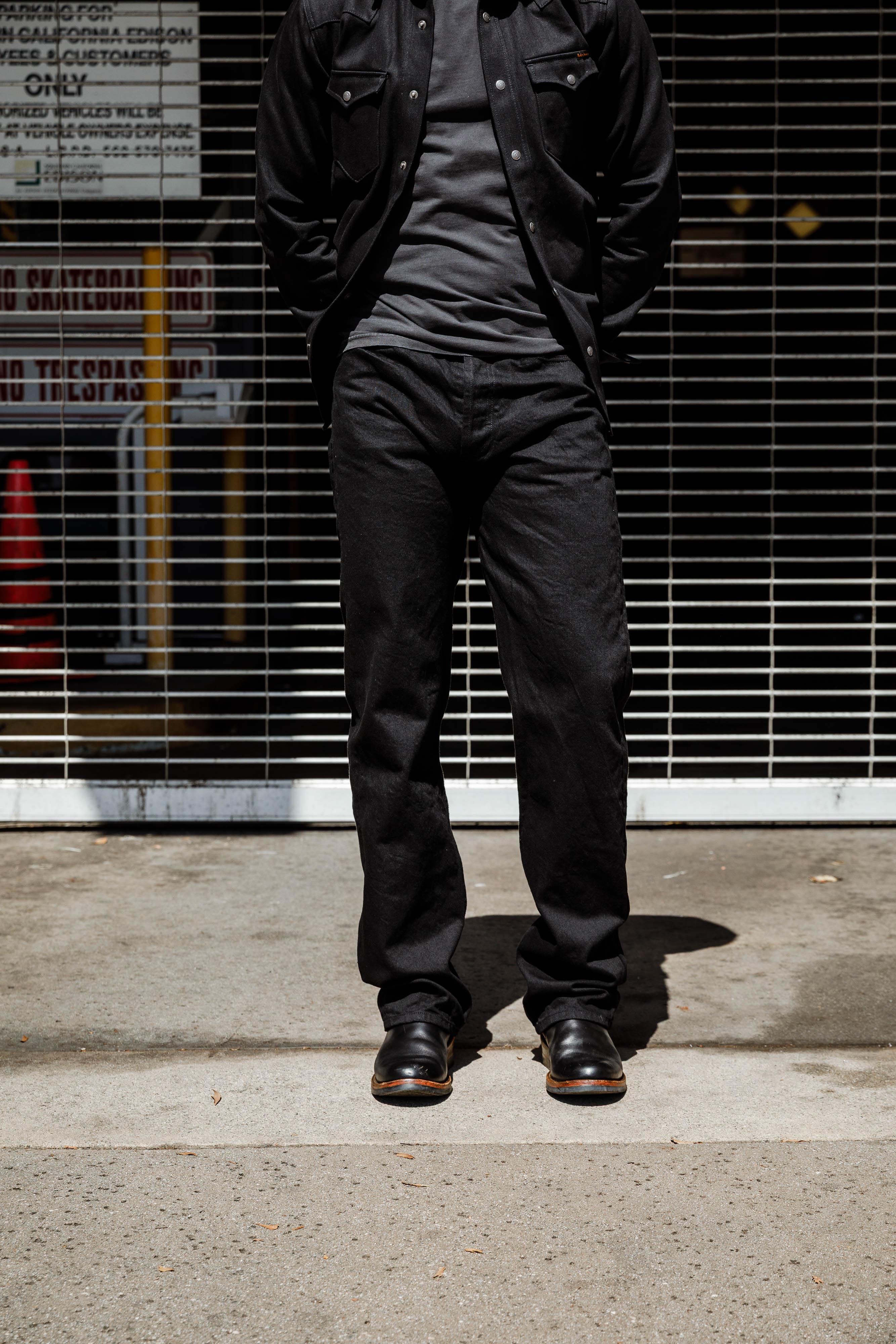 3sixteen - CS⁠-⁠222x Classic Straight ⁠-⁠ 12.5oz Lightweight Double Black Selvedge - Image 6