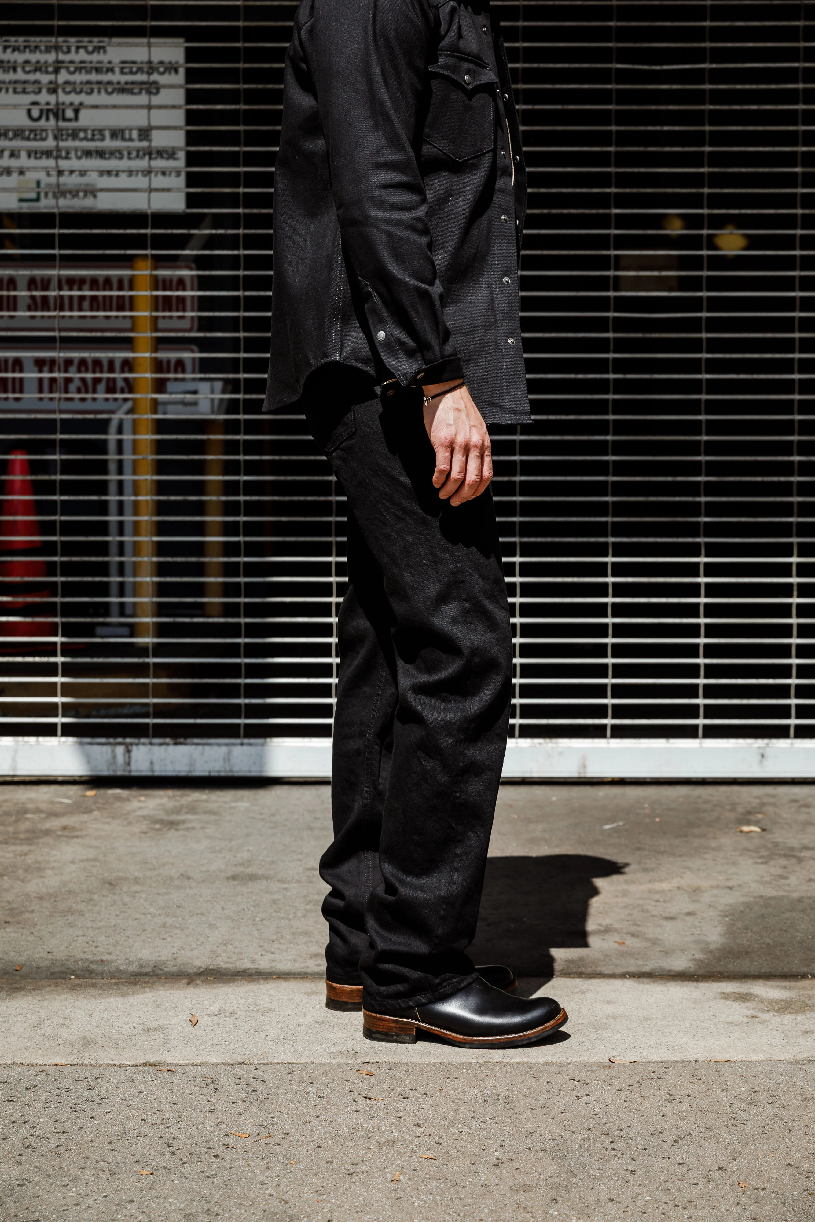 3sixteen - CS⁠-⁠222x Classic Straight ⁠-⁠ 12.5oz Lightweight Double Black Selvedge - Image 9