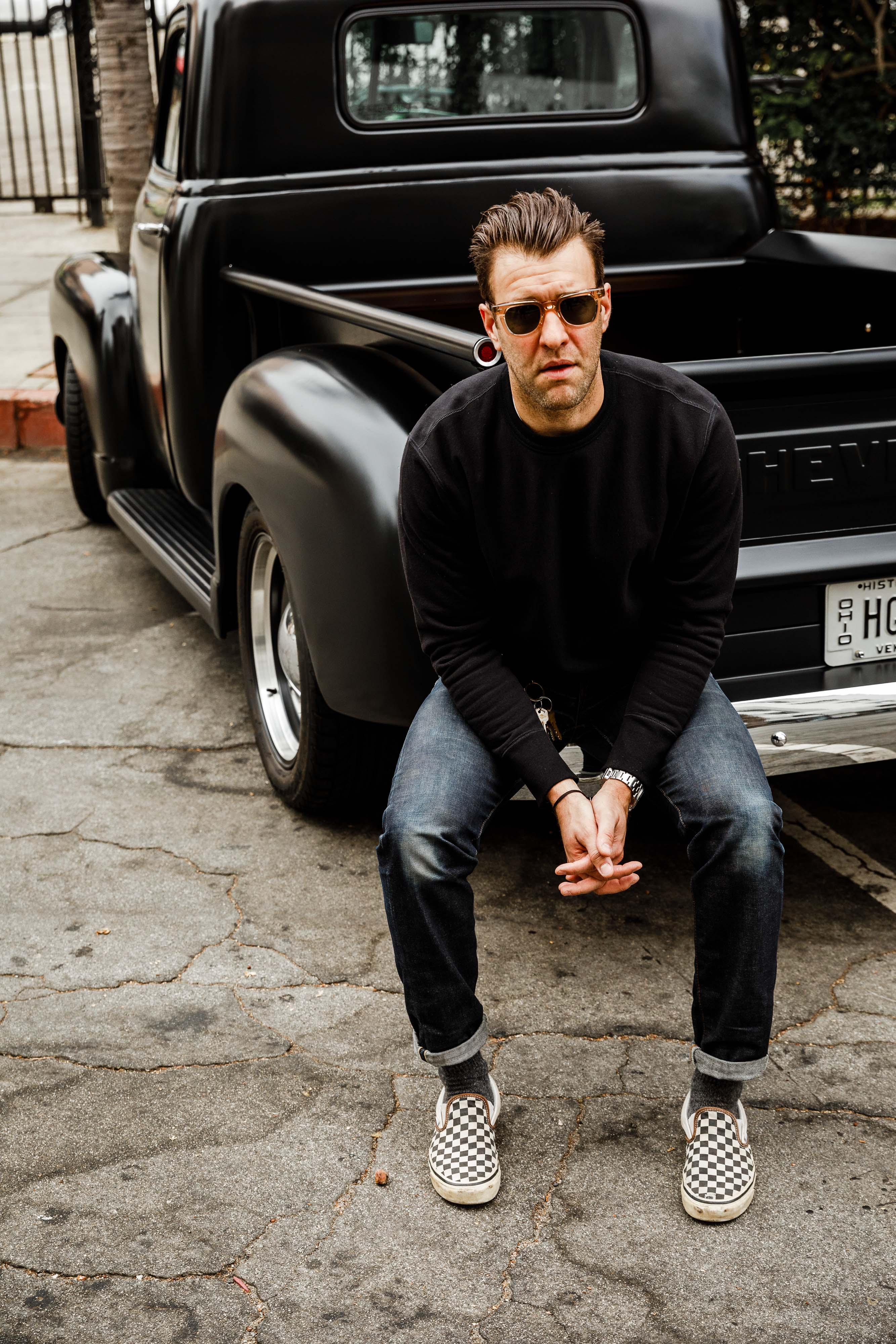 3sixteen - Heavyweight Crewneck - Black - Image 4