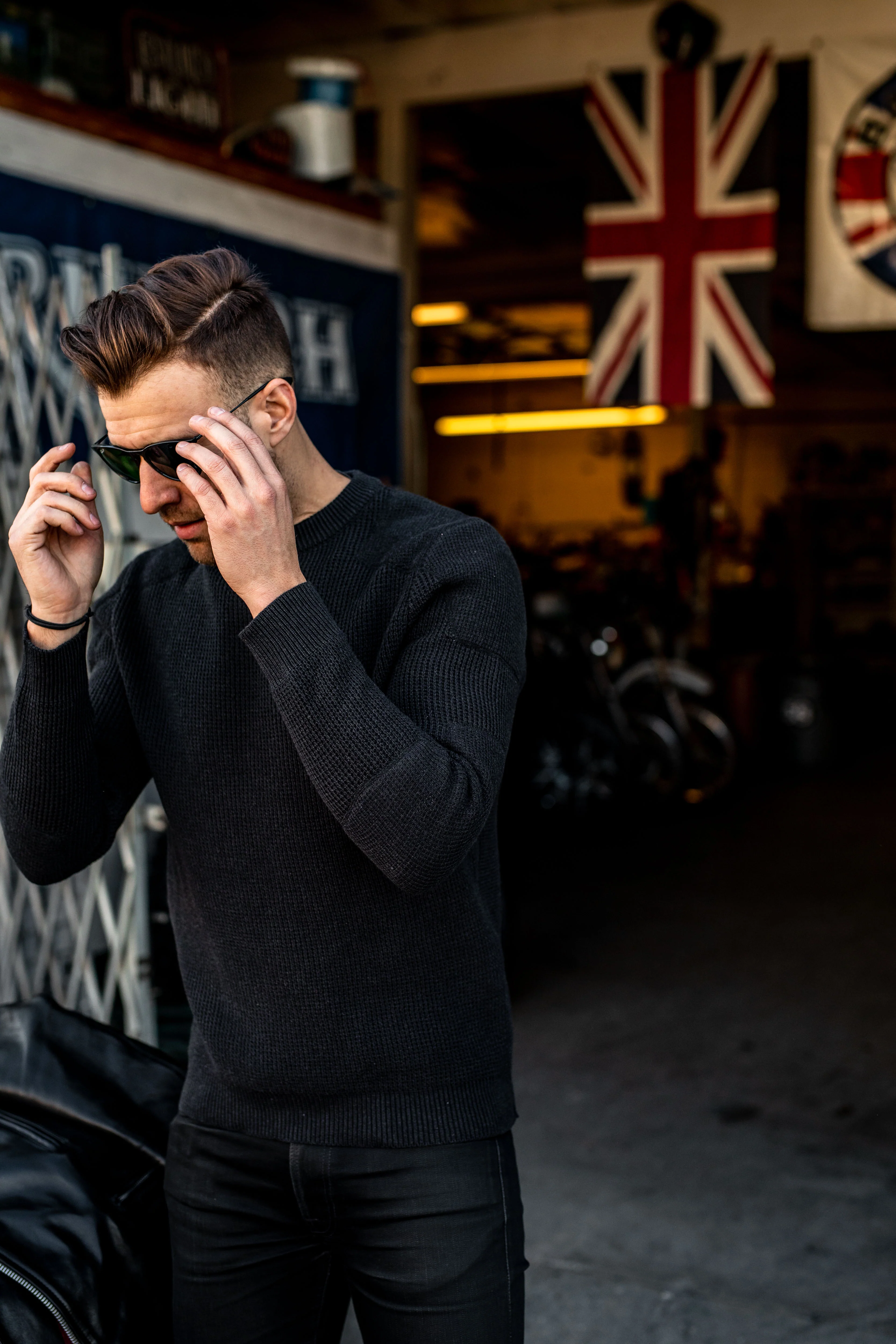 ADDICT Clothes - Riders Sweater - Black - Image 4