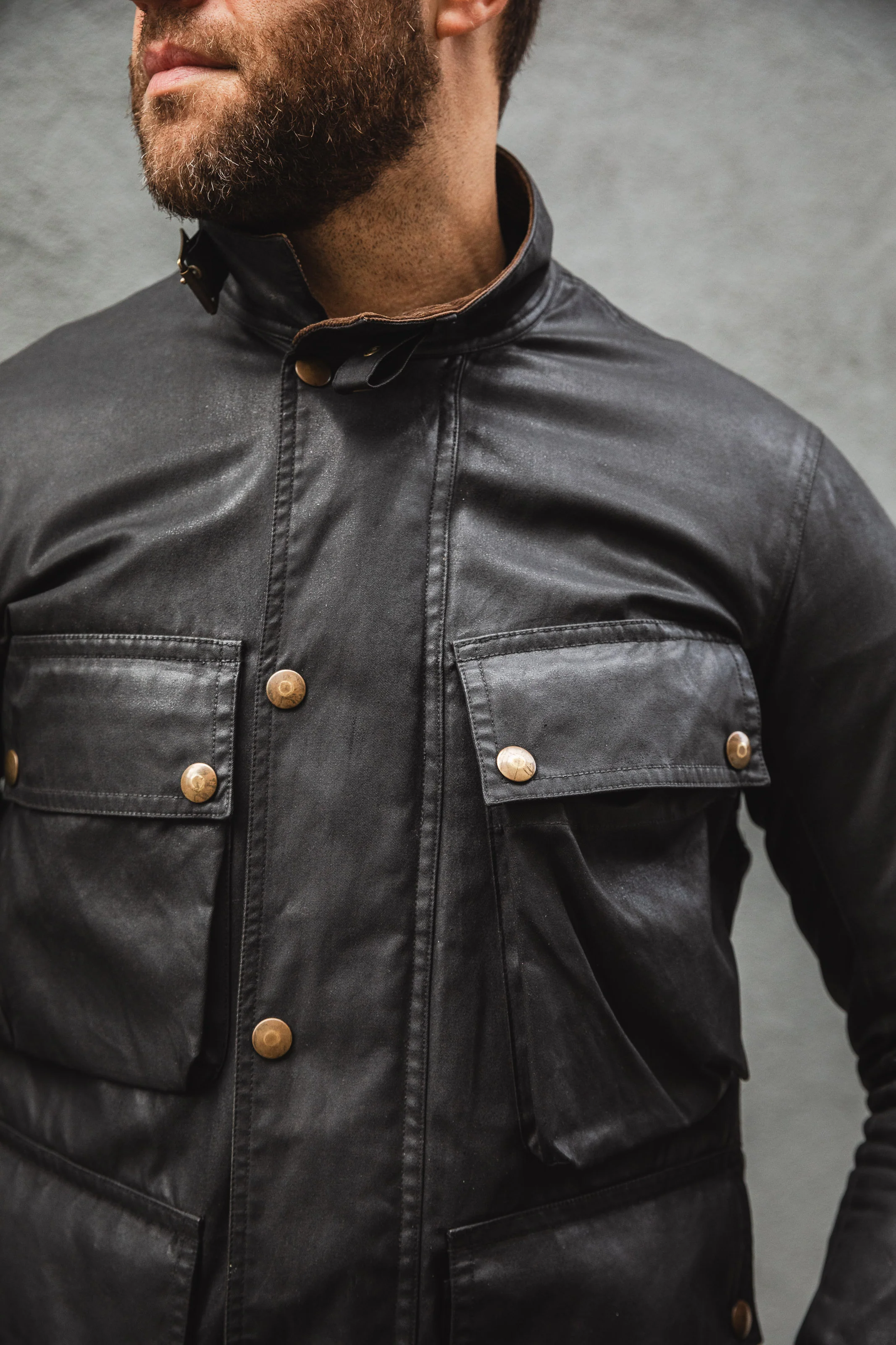 Addict Clothes - Waxed BMC Jacket - Black - Image 18
