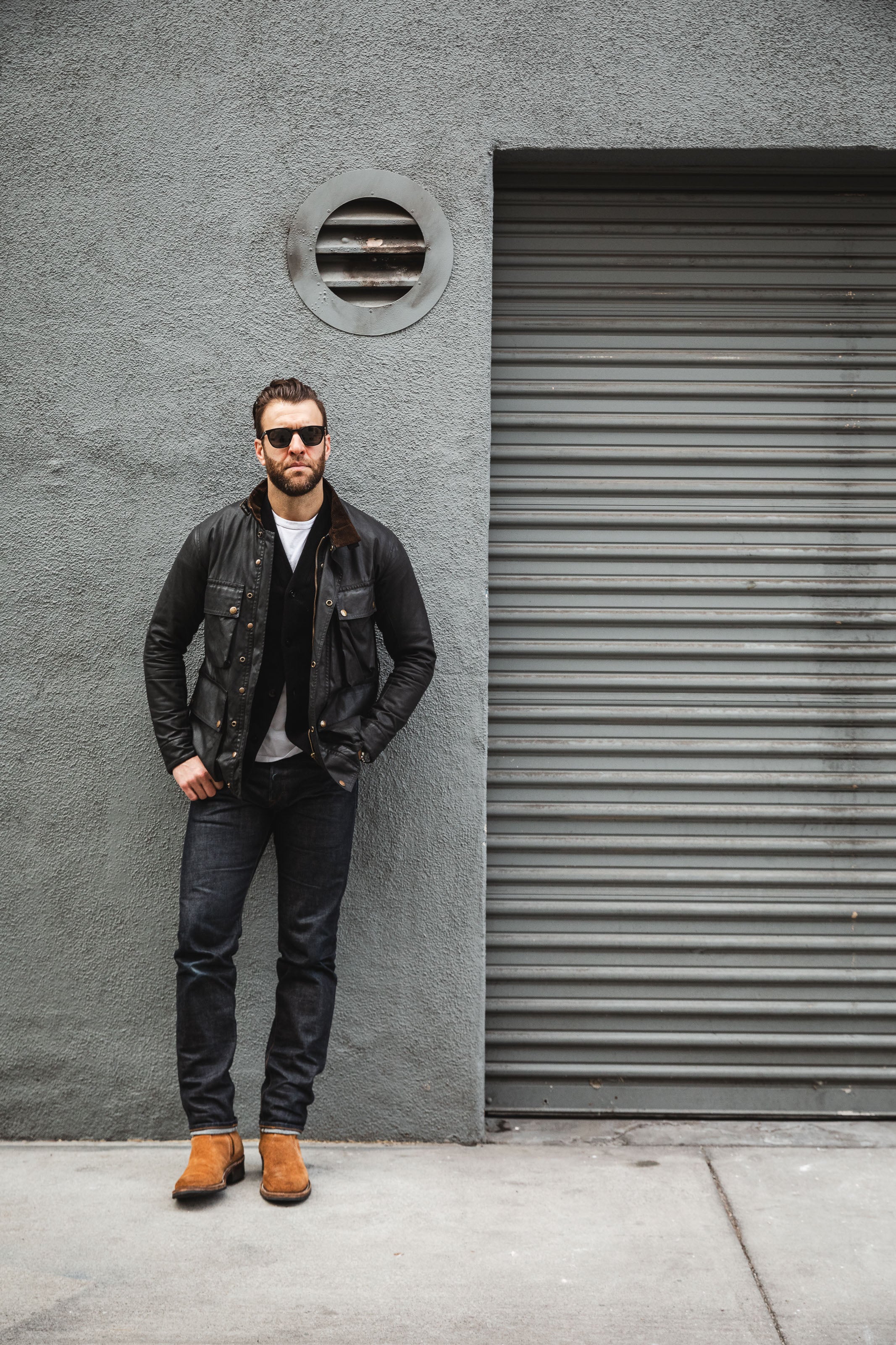 Addict Clothes - Waxed BMC Jacket - Black - Image 4