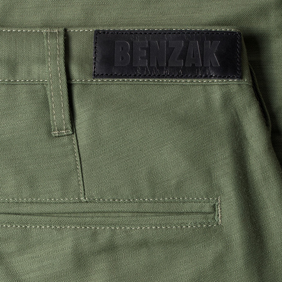 Benzak Denim Developers - BC-01 - TAPERED CHINO - 10 oz. Army Green Military Twill - Image 11