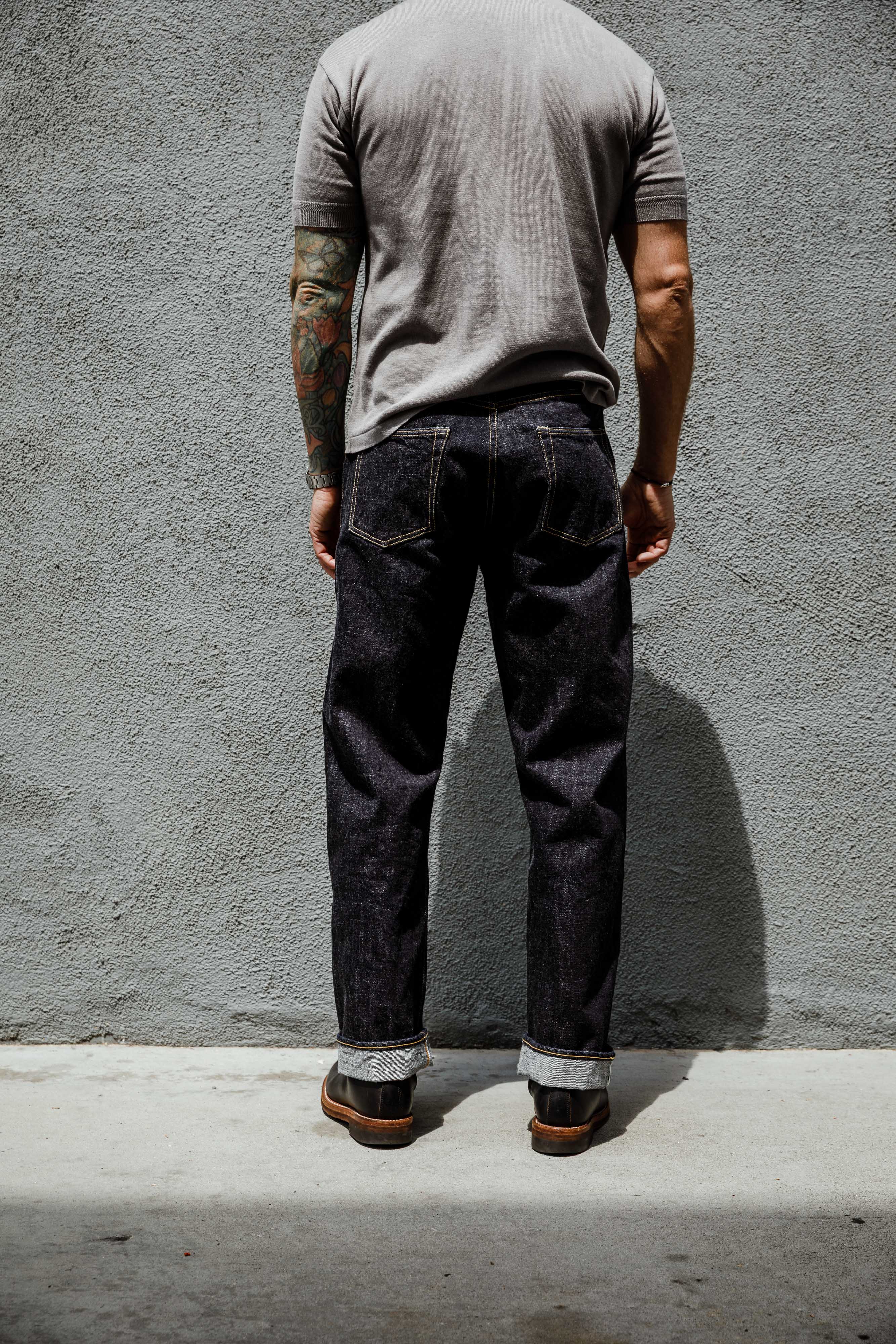 Full Count - 0105XXW Wide Leg - 15.5oz Heavy Selvedge - Image 4