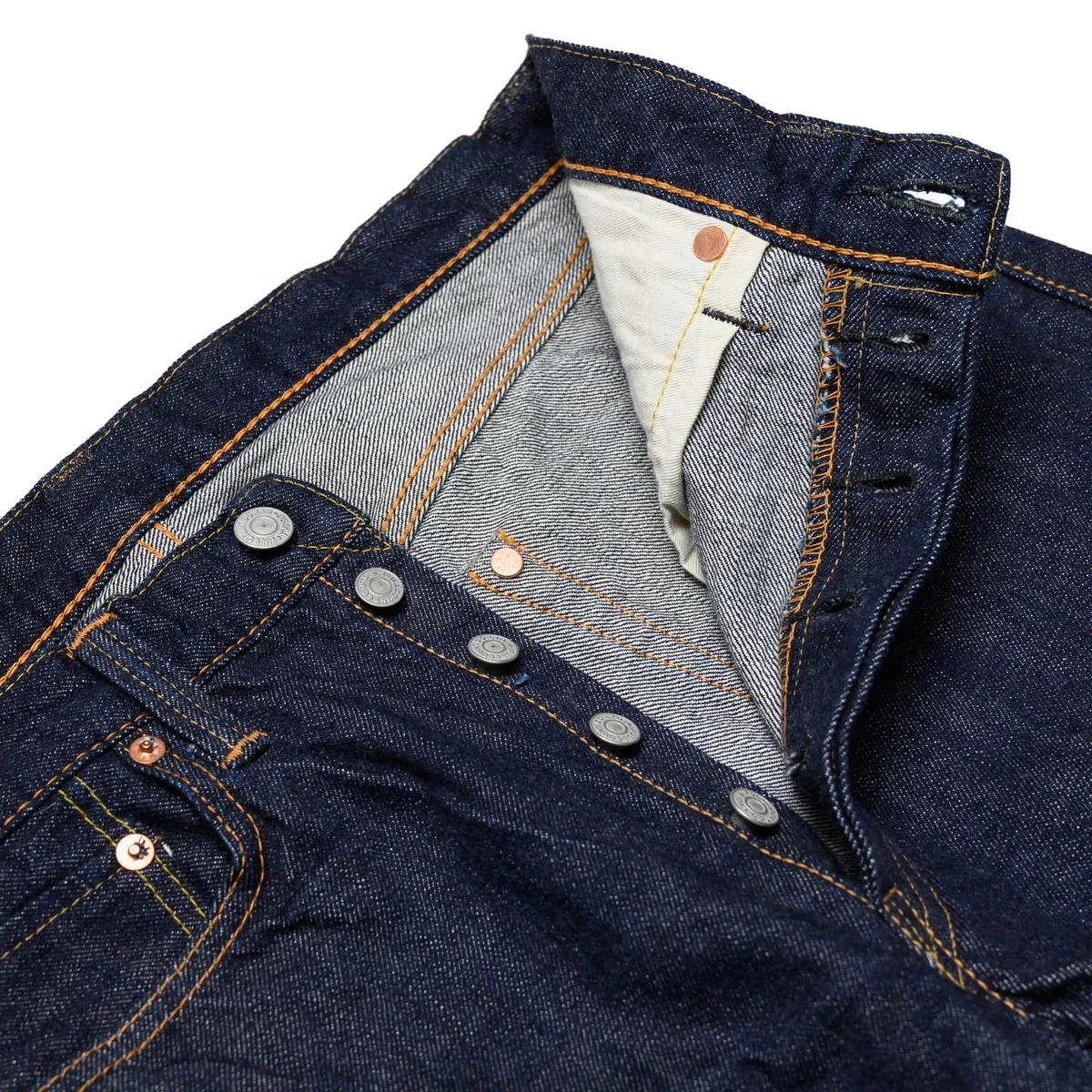 Full Count - 1108W Slim Straight - 13.75oz Selvedge (One Wash) - Image 5