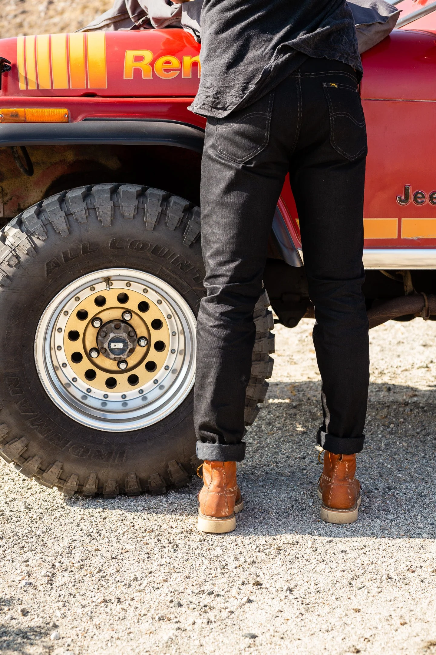 Lee 101 - Rider - 13oz Black Selvedge - Image 13