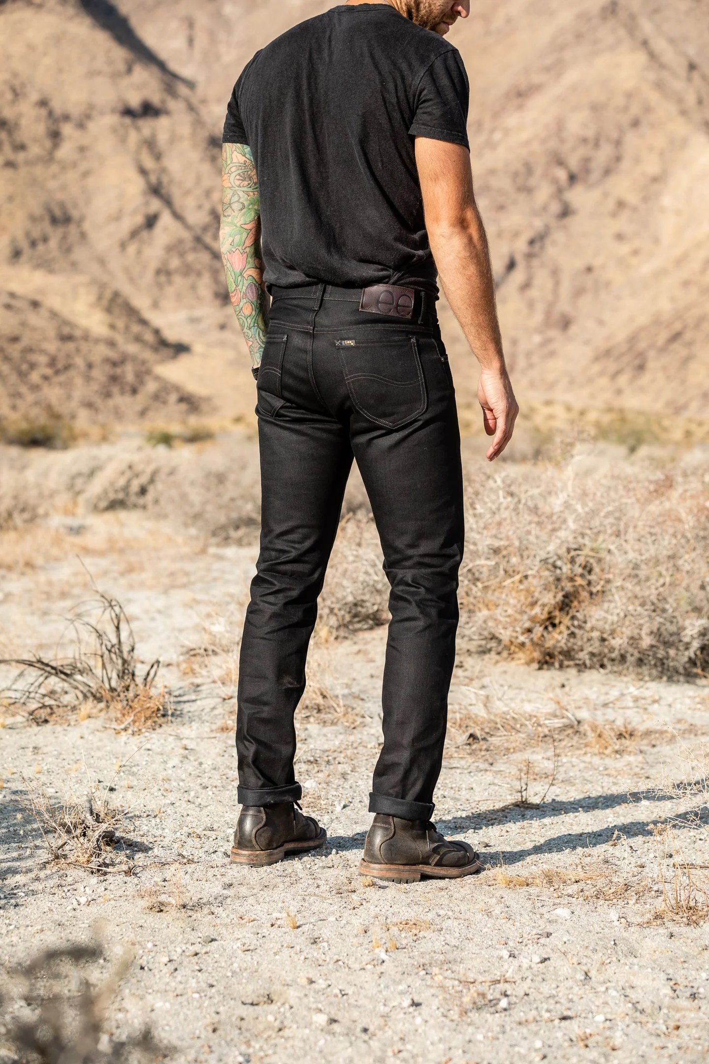 Lee 101 - Rider - 13oz Black Selvedge - Image 3