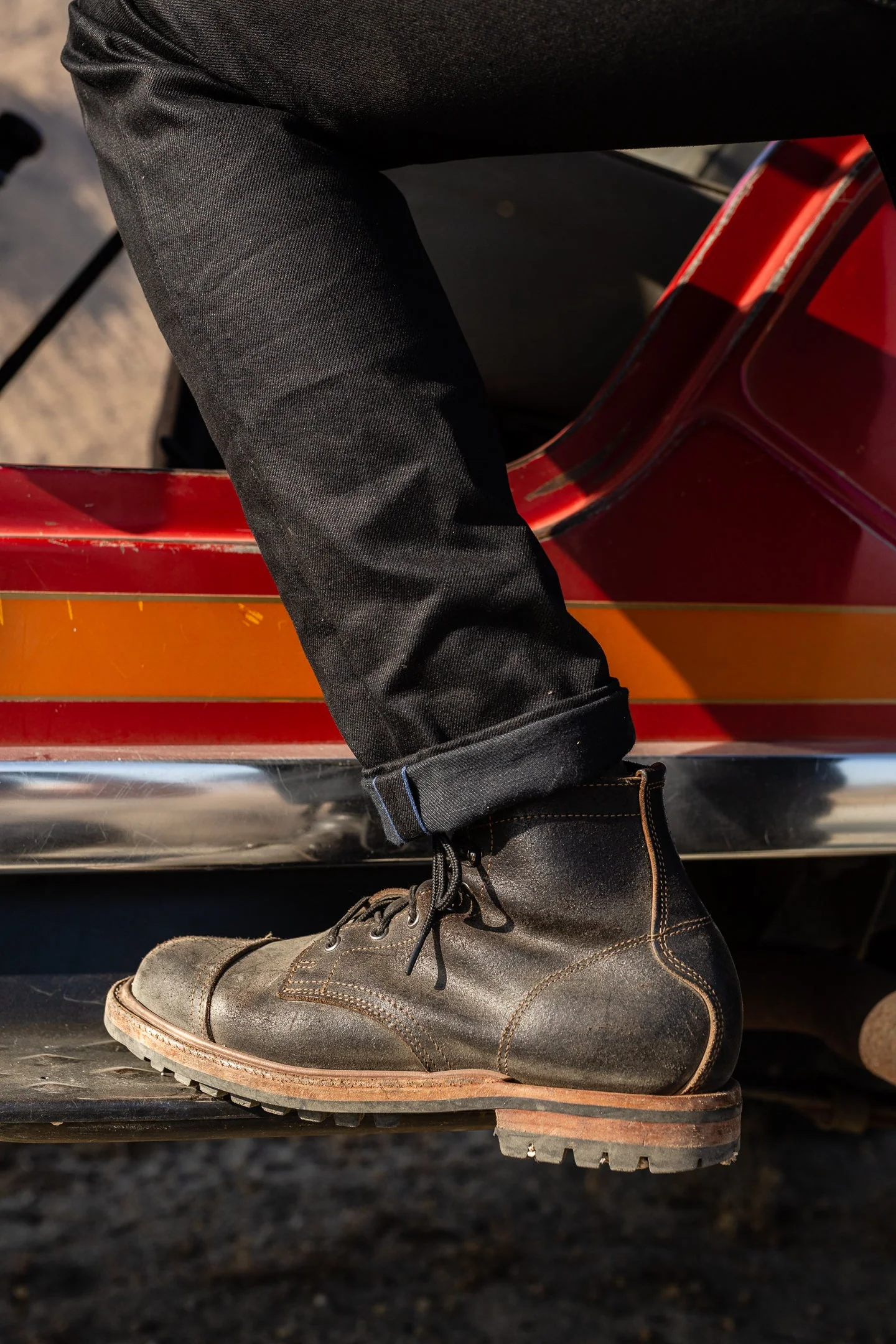 Lee 101 - Rider - 13oz Black Selvedge - Image 4