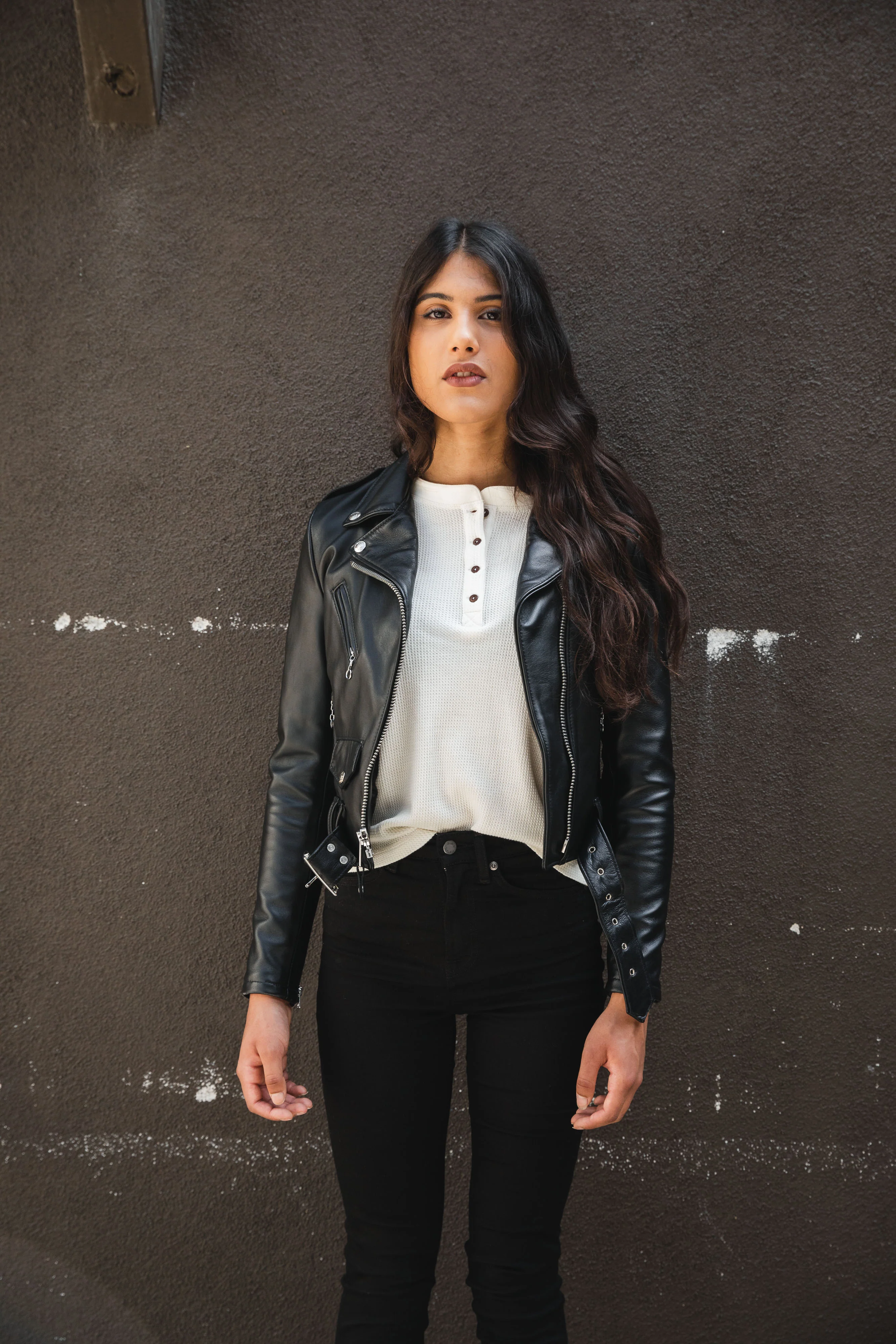Nudie Jeans Women - Mira - Henley Waffle - Egg White - Image 7