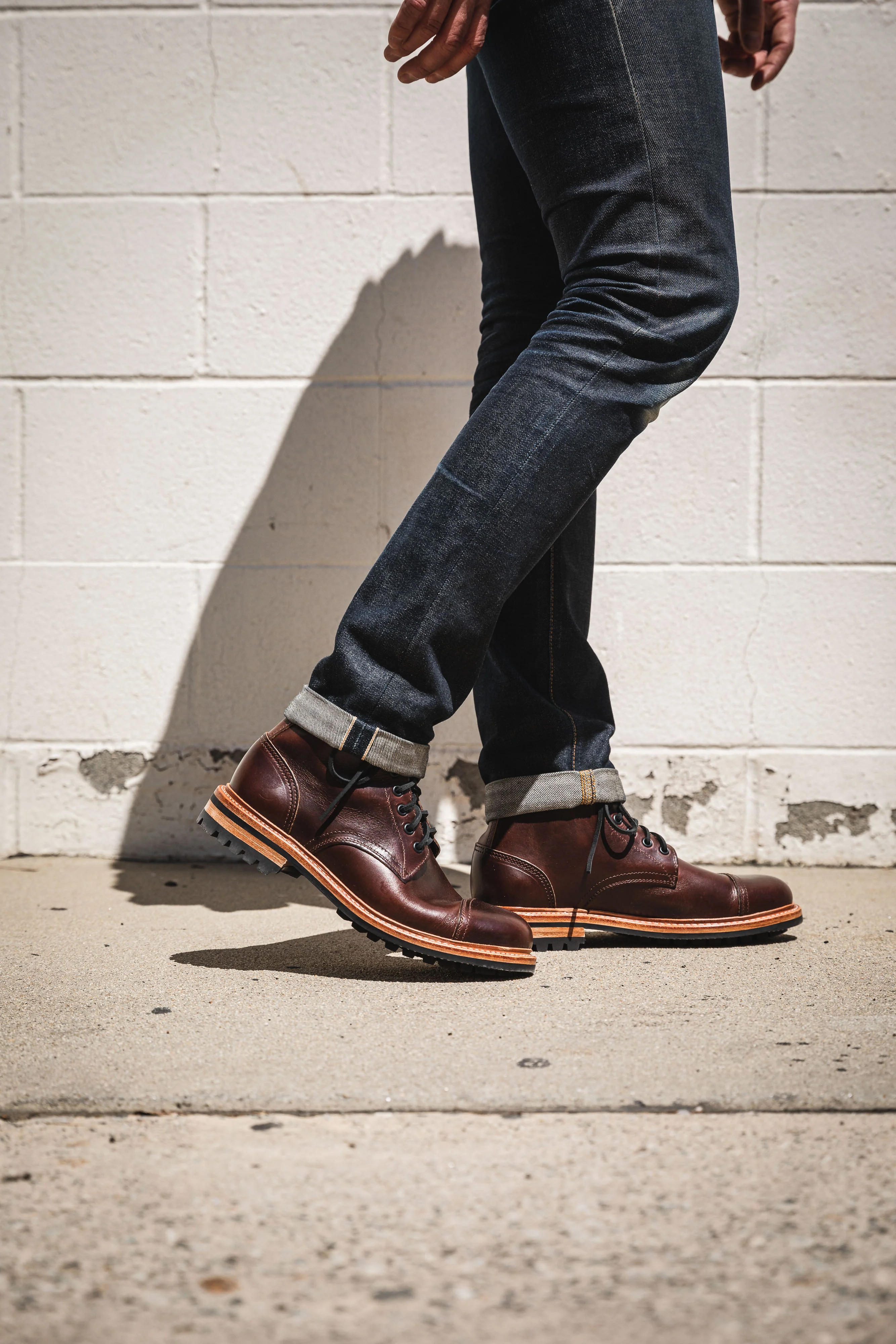 Oak Street x ButterScotch - 93 Cap Toe Trench Boot - Image 13