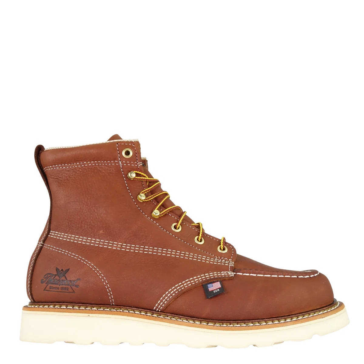 Thorogood Boots - American Heritage 6" Tobacco Moc Toe - Image 9